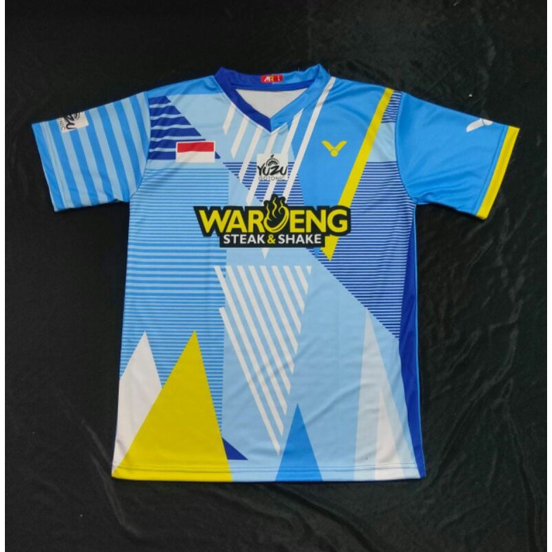 Jersey Badminton Indonesia India open 2022 full printing