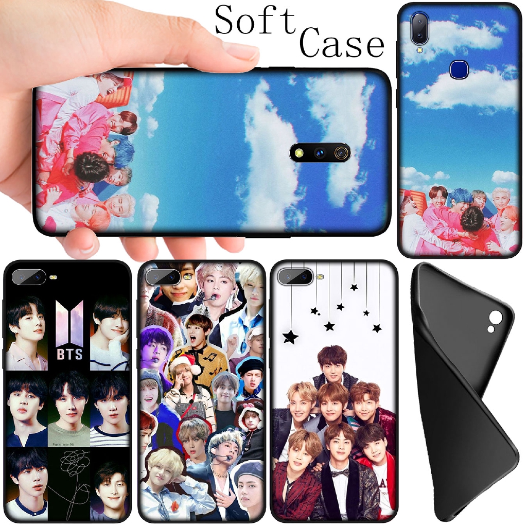 Soft Case Bahan Silikon Desain Kpop Bts Bangtan Boys Untuk