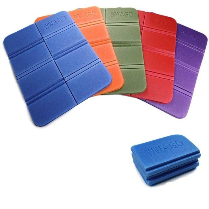 Alas Duduk Lipat Seat Pad Matras Camping Hiking Foldable Cushion WWAGO