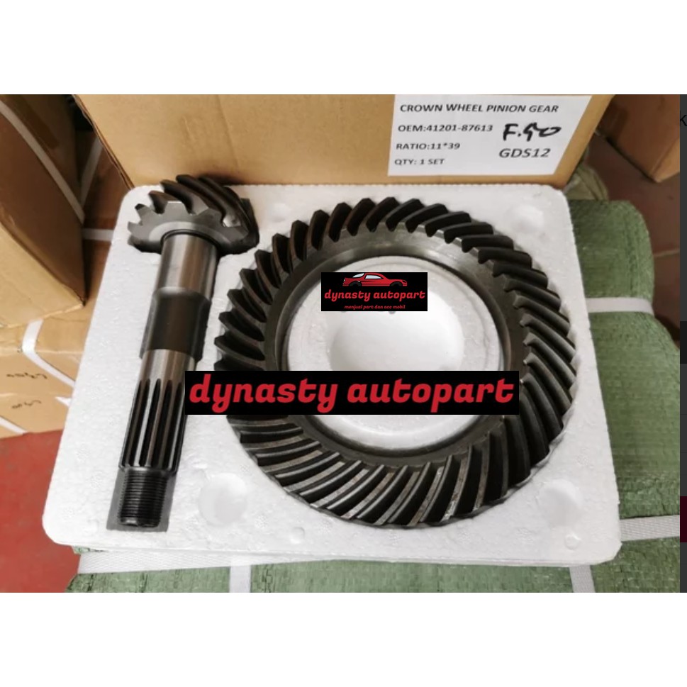 Gear Set Gigi Gardan Jantung Dulang Taft Badak F50 11x39