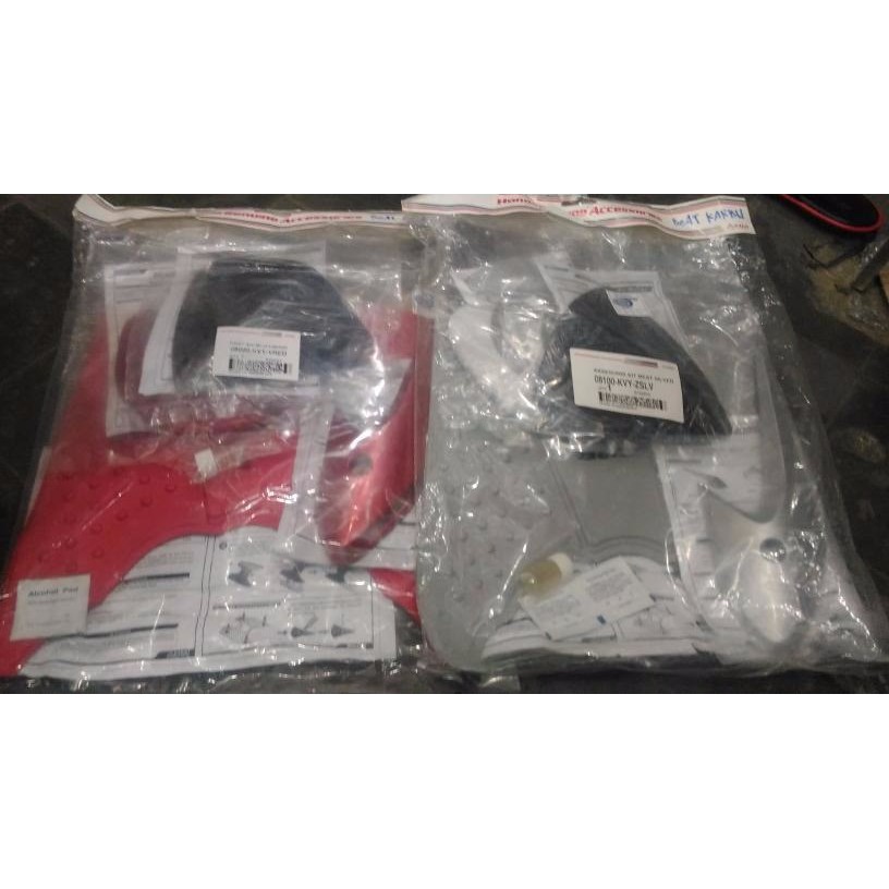 VARIASI MOTOR karpet pijakan kaki beat karbu ahm komplit full set ori new