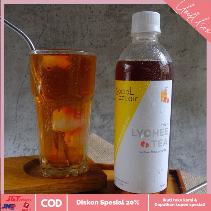 

⭐COD⭐ Social Affair Lychee Tea - 500 ml