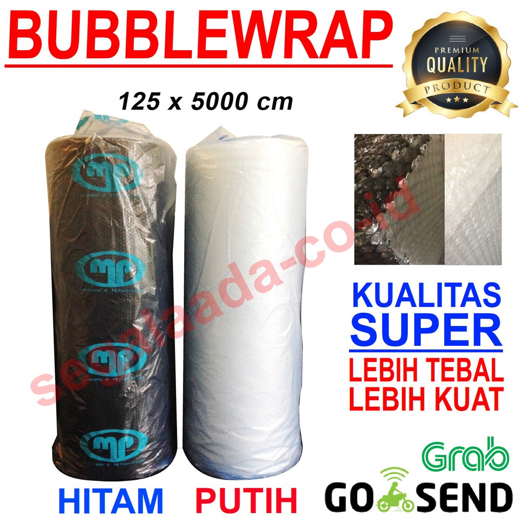 Bubble Wrap 125cm x 50m Kualitas Super