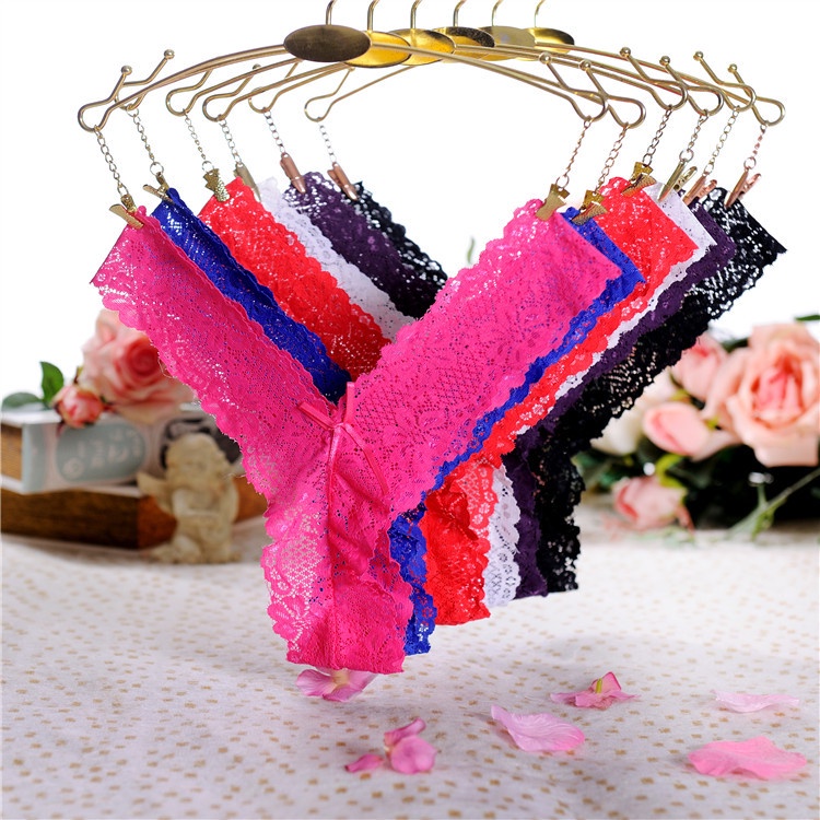 Celana dalam Wanita thong Mini tembus Pandang Seksi Low Waist G String 3C015