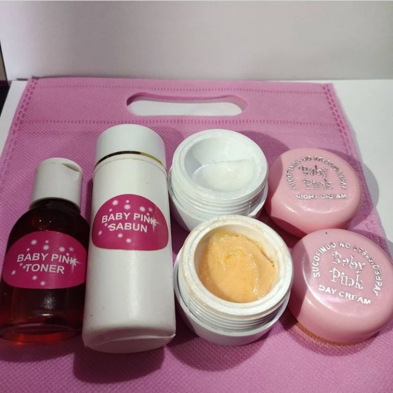 Paket Pemutih Wajah Glowing Untuk Kulit Susah Putih Baby Pink Scupindo Memutihkan Dan Mengglowingkan Kulit Susah Putih