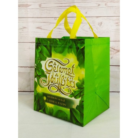 

Tas Bingkisan Lebaran Idul Fitri Laminasi | Goodie Bag Lebaran | Tas Idul Fitri 30X24X20