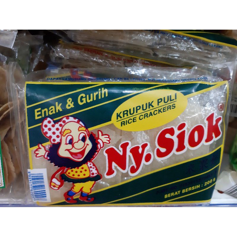 

Kerupuk Puli Ny. Siok 200gr/Keropok Puli Ny. Siok/Kerupuk Puli/Puli Crackers oleh oleh Surabaya