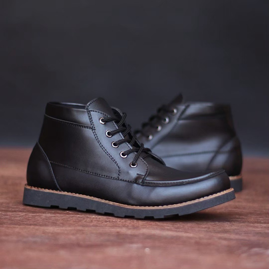 SEPATU FORMAL PRIA FASHION OXFORD DEWASA KULIT ASLI ORIGINAL CASUAL FORMAL BOOT SAFETY PRIA KERJA KANTOR GURU PNS PESTA RESMI NYAMAN || BOOT PRIA PANSUS BERKUALITAS 2022