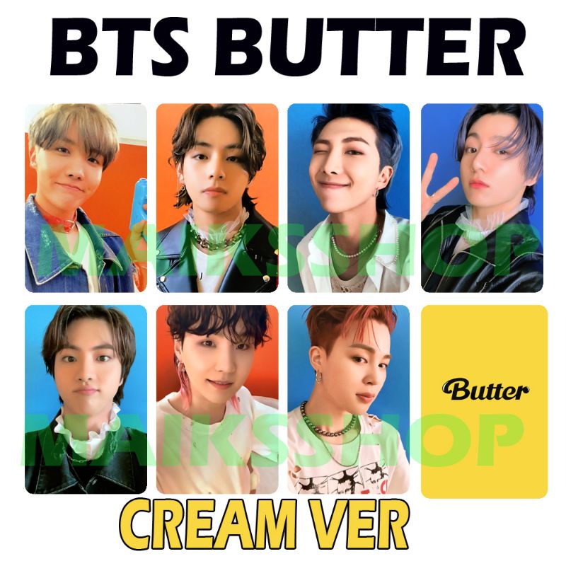 BTS Butter Photocard Kpop