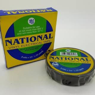 Isolasi Selotip Listrik Kabel Vinyl Electrical Tape Isolasi Selotip Listrik Kabel Vinyl Electrical Tape