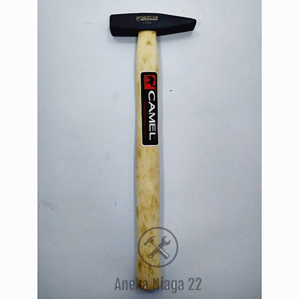 Aneka - Palu Kaca Tukang Lancip 100 gram Gagang Kayu CAMEL Termurah AN22