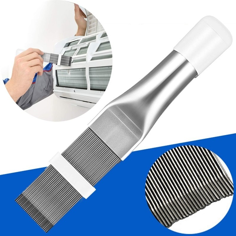 Sisir Sikat Lipat Universal Bahan Stainless Steel Untuk Membersihkan Ac/Radiator Evaporator