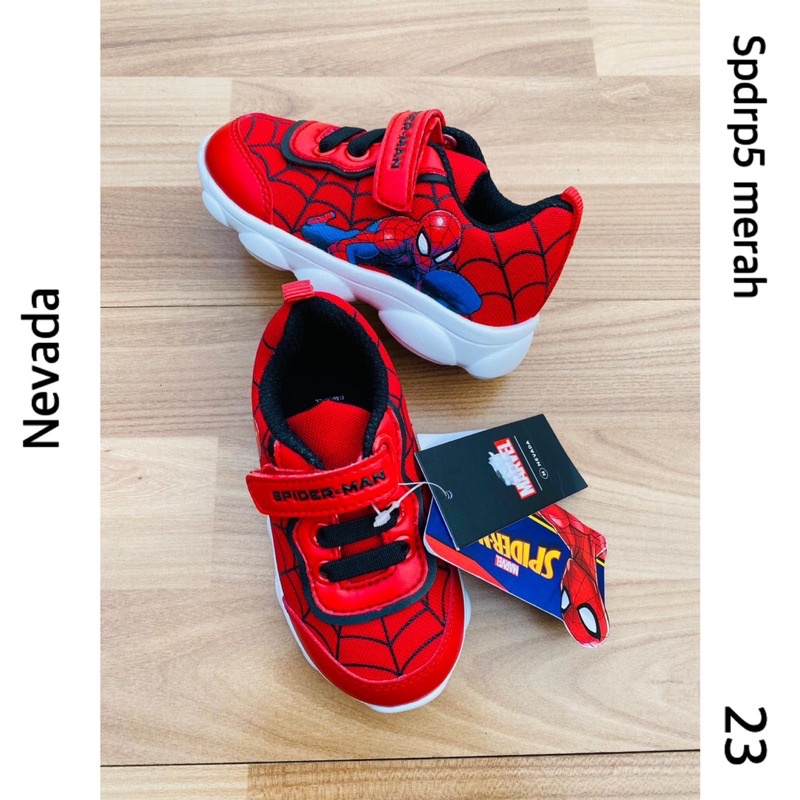 sepatu anak spiderman