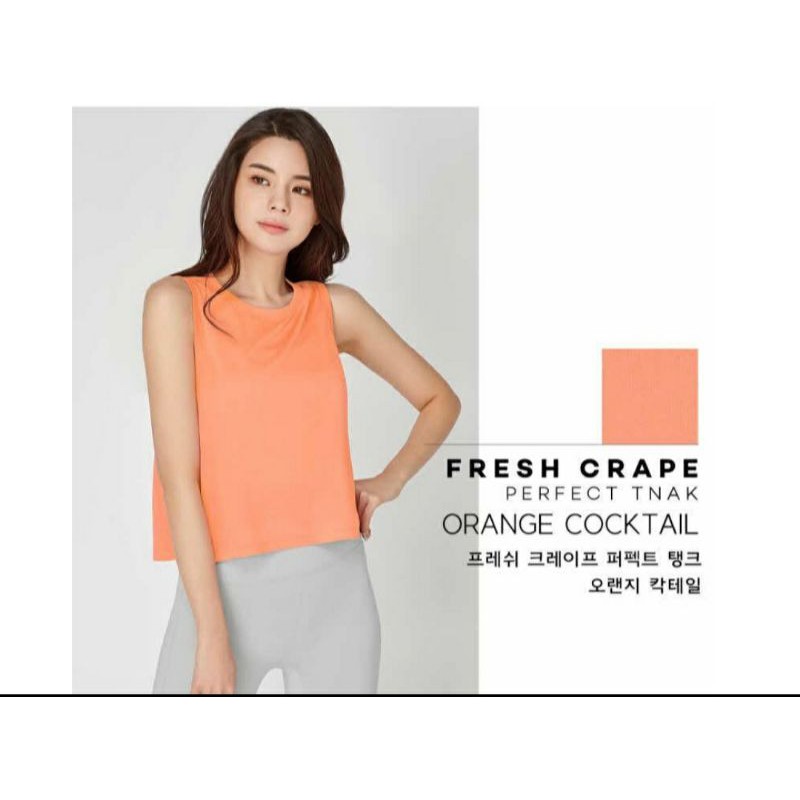 STL Crop Tank ( Orange cocktail )