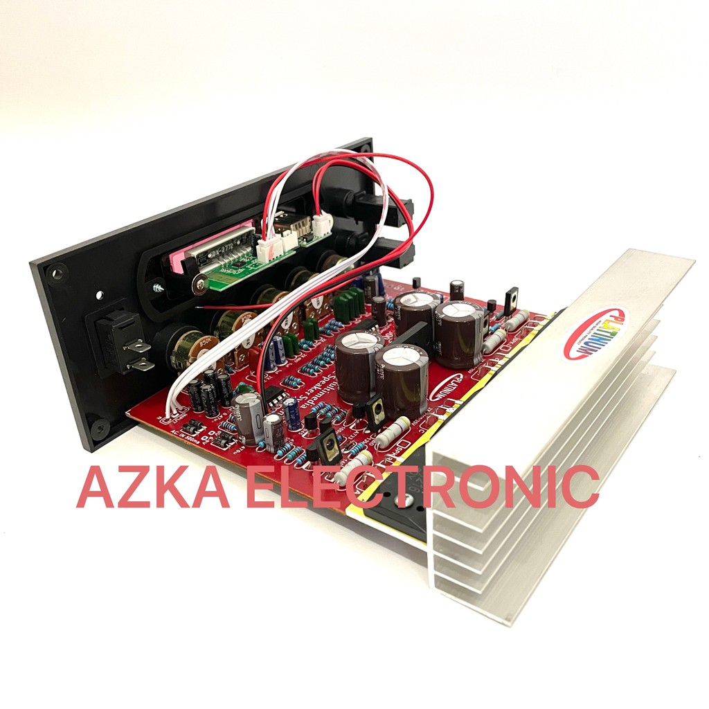 Kit Power Amplifier Speaker Aktif Plus MP3 Bluetooth DMS 1500