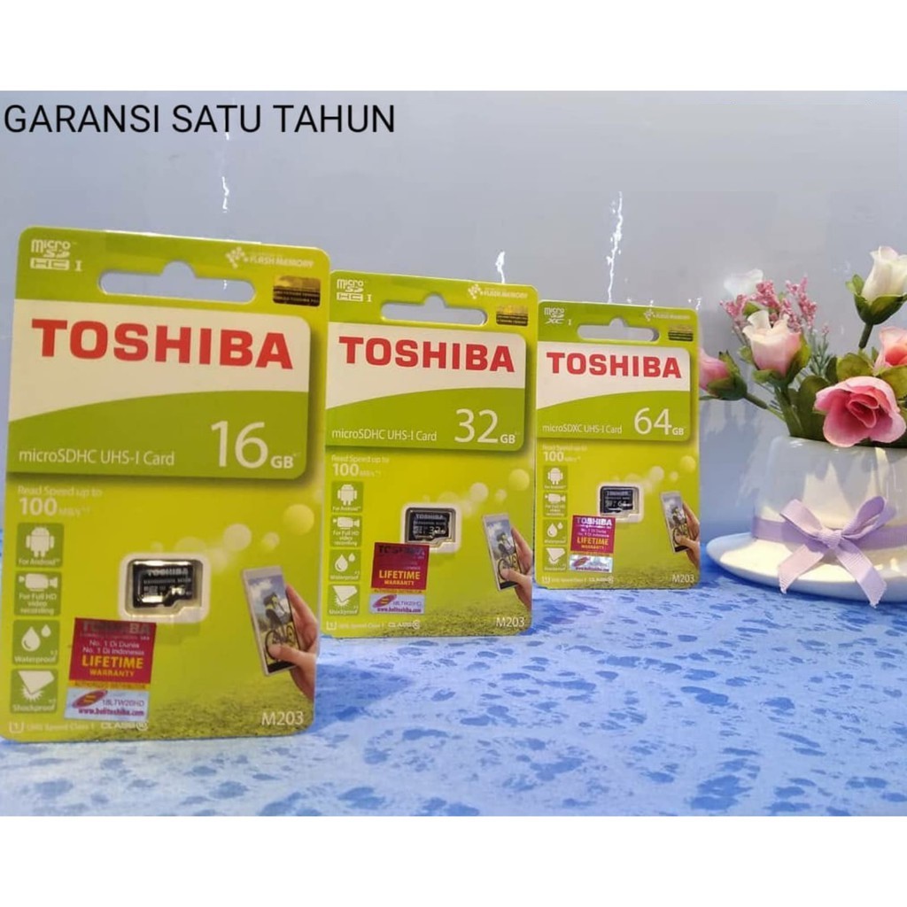 Memory Card HP - Kartu Memori 2GB - 64GB - Memori Card Toshiba - MMC Mi