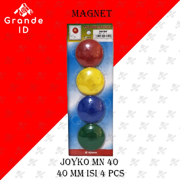

MAGNET JOYKO MN 40 UKURAN 40 MM ISI 4 PCS