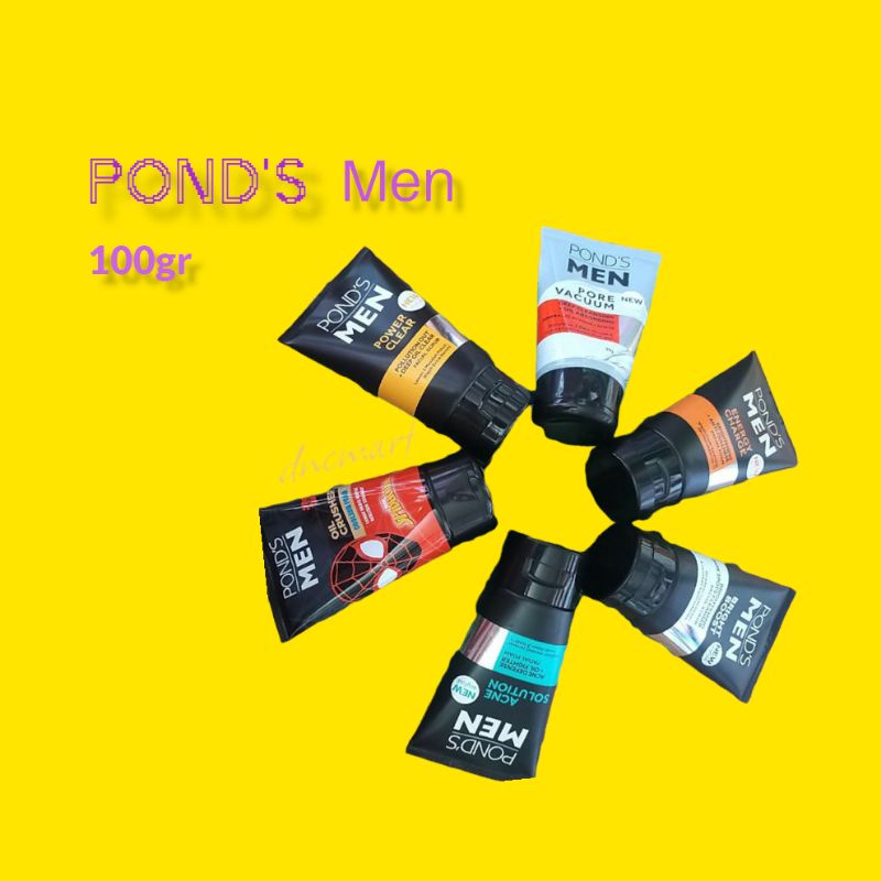 Ponds Men Facial Foam  varian 100Gr Pond's men 100g