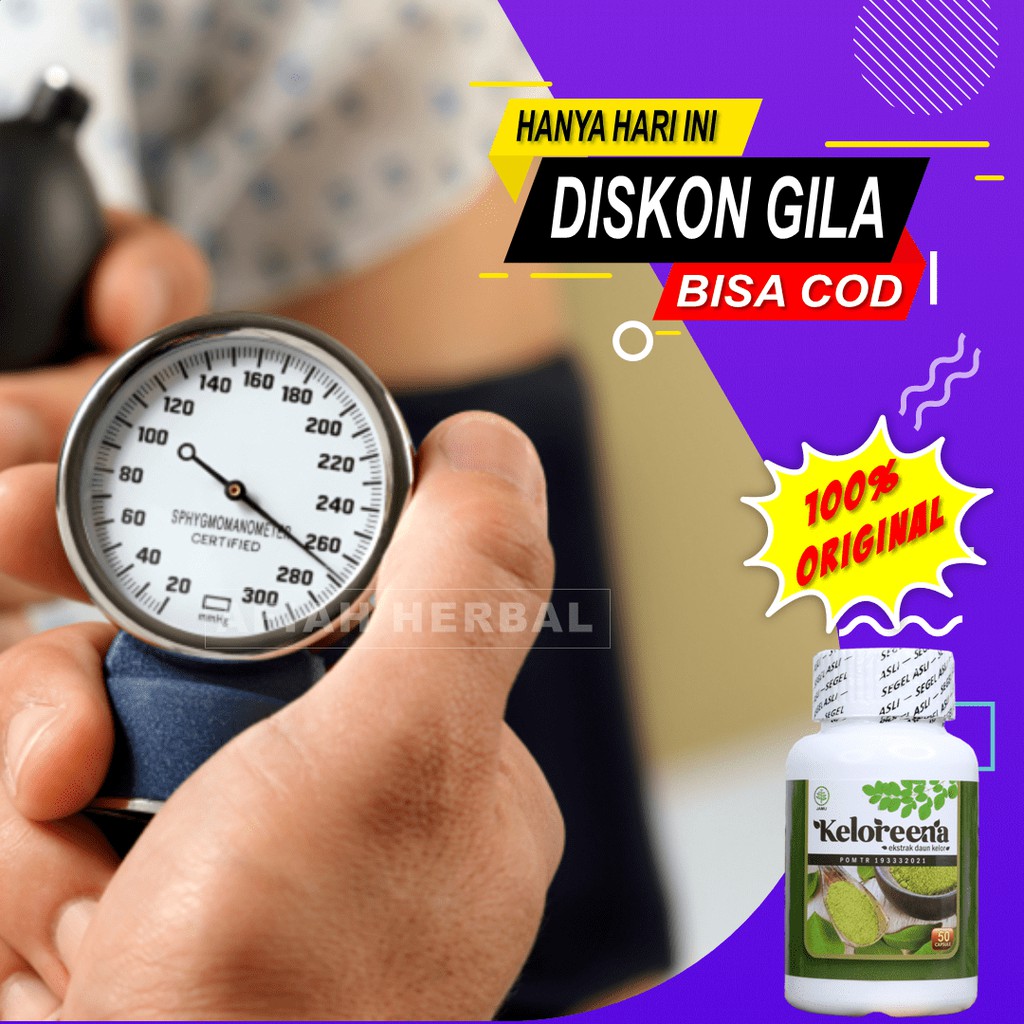 Jual Obat Darah Tinggi Dan Kolesterol Diabetes Asam Urat Struk Ringan Kapsul Daun Kelor 7333