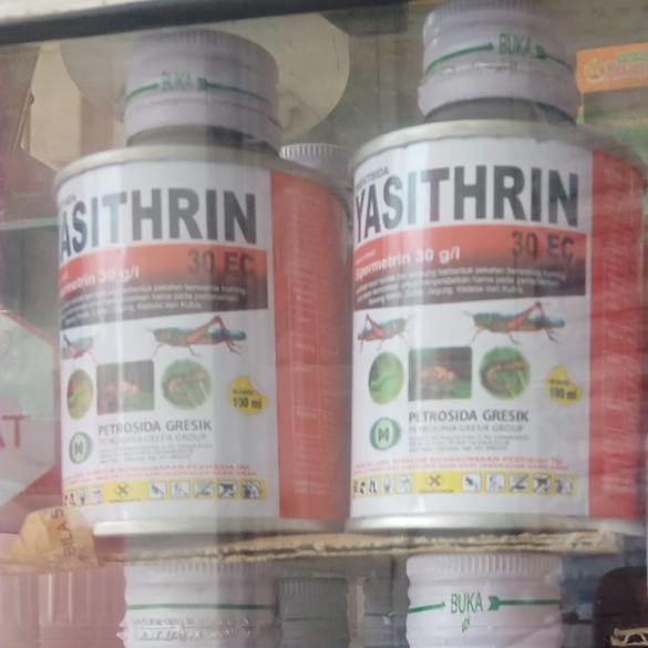 Insektisida Yasithrin 100ml pembasmi hama ulat paling ampuh