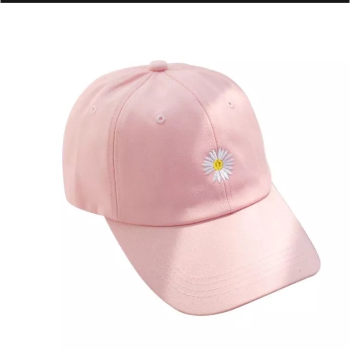 Murah Topi Baseball Motif Bunga Daisy Topi Pria dan Wanita