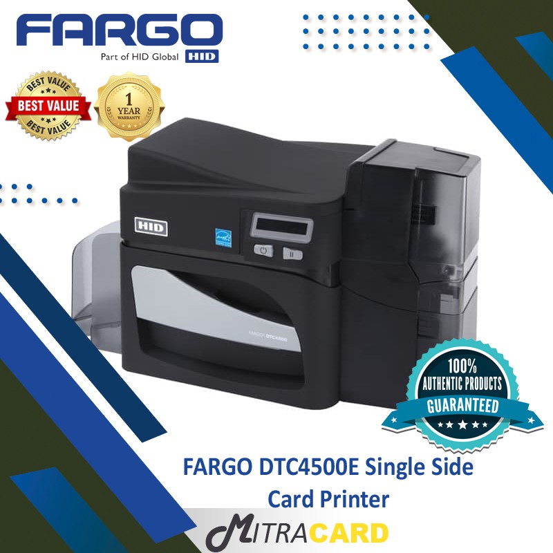 

Fargo DTC4500e Card Printer (Singel Side)