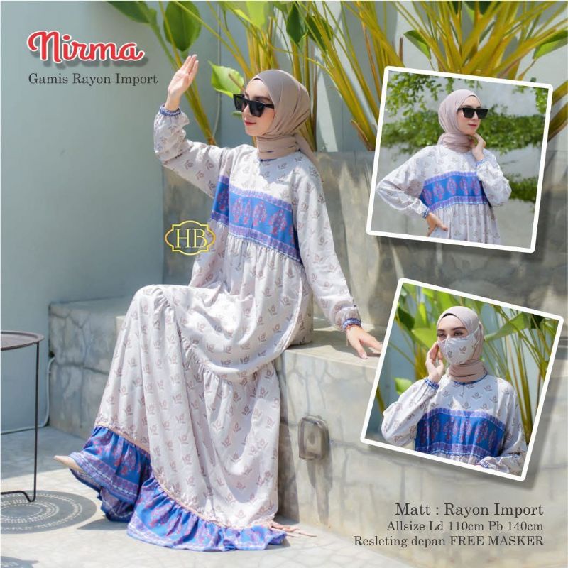 TERBARU HOME DRESS NIRMA BEST SELLER RAYON IMPORT