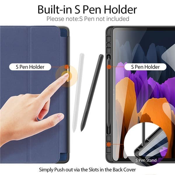 Samsung Galaxy Tab S8 Plus / Tab S7 FE / S7 Plus Smartcase Pen Slot