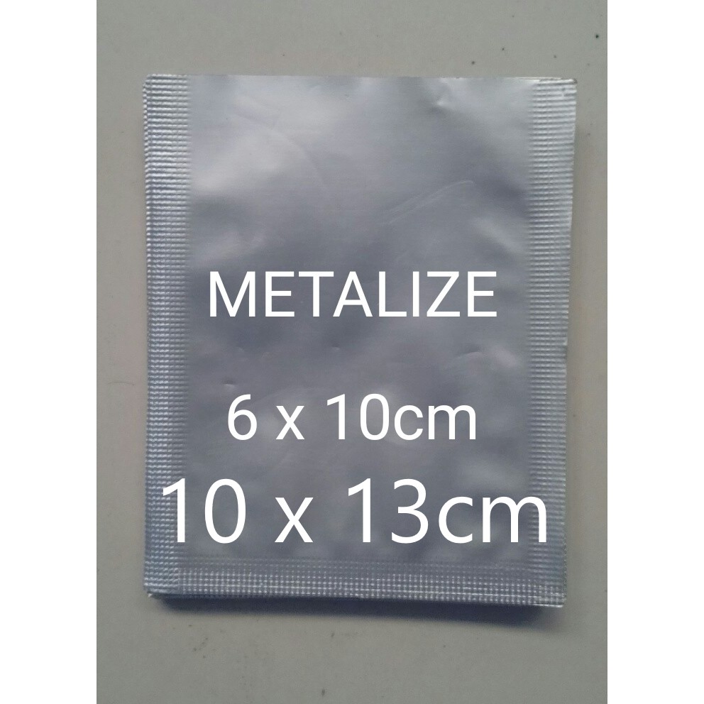 

SACHET METALIZE KANTONG/BAG 10 x 13cm