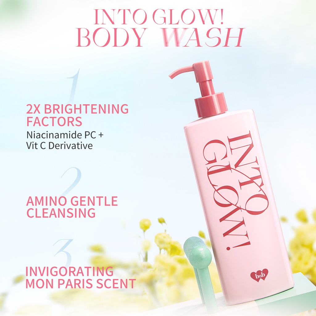 BNB Barenbliss Into Glow! Mon Paris Brightening Body Wash