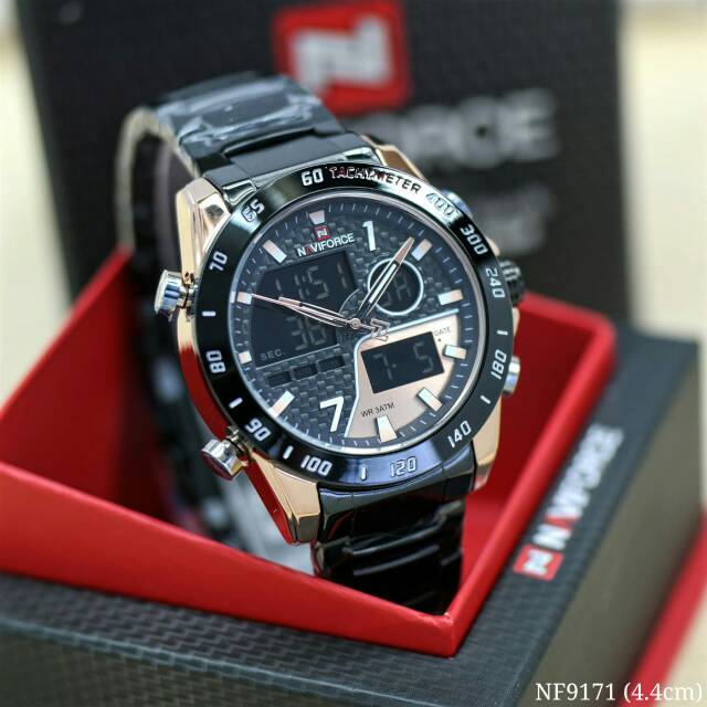 Terlaris  jam tangan pria NAVIFORCE ORIGINAL NF9171 freea box ori & kartu garansi / Bisa Cod