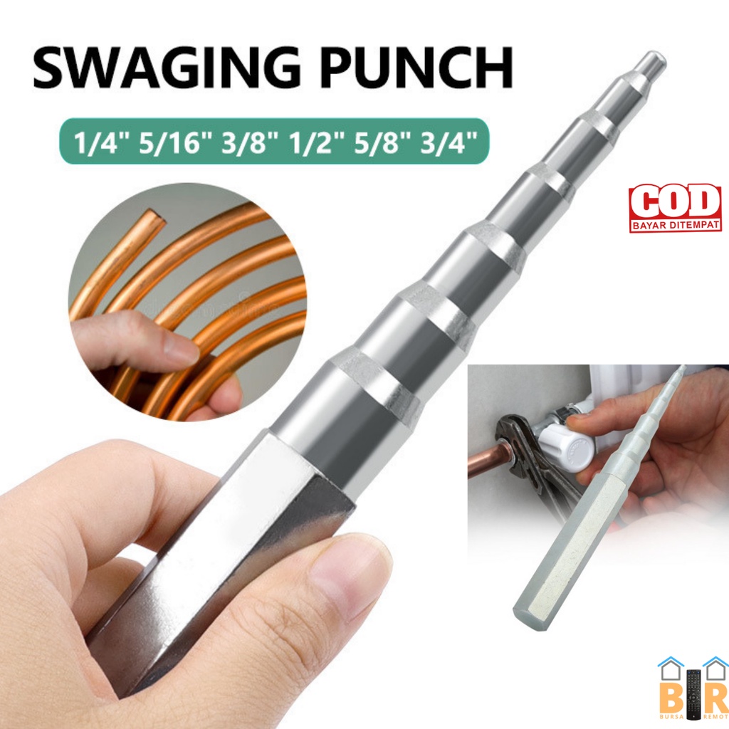 Swaging Punch Tool CT-96 Alat Pembesar Ujung Pipa Tembaga