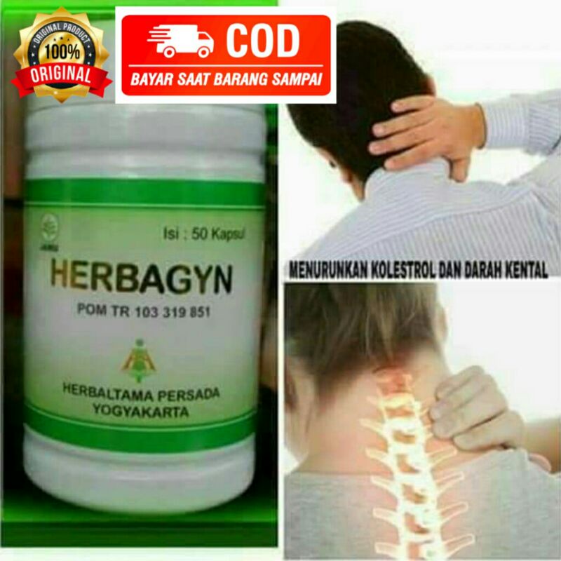 

Original Herbagyn Nasa Kapsul Penurun Kolesterol tubuh