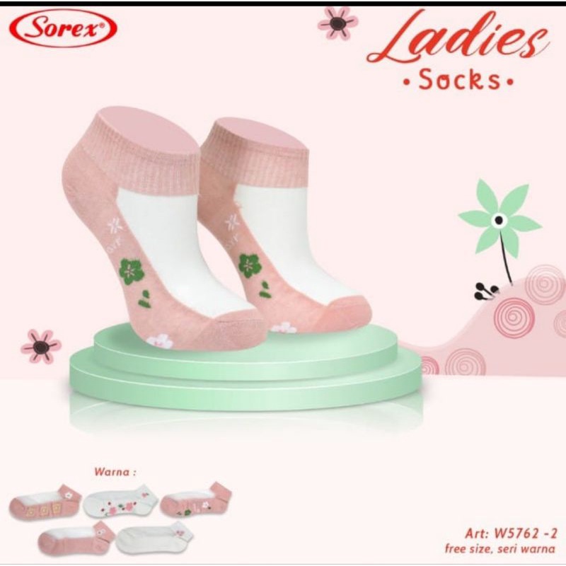 Kaos kaki wanita Fashion Sorex 5761 - 5762