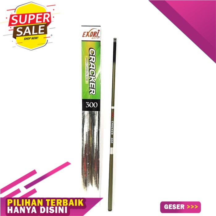Joran Tegek Exori Cracker 360Cm/3.6M | Full Carbon