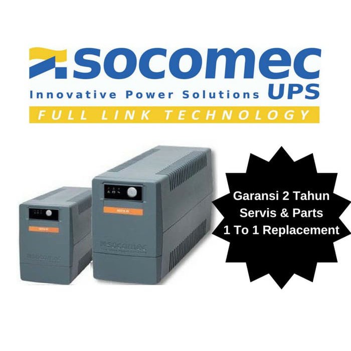 UPS socomec 650va with AVR automatic voltage regulation RESMI