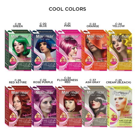 Marimar Hair Color / Semir Rambut Marimar / Cat Rambut / Pewarna Rambut