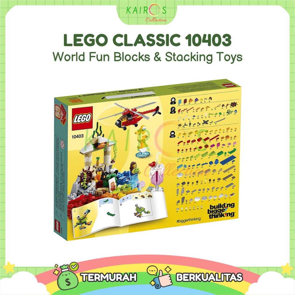 Lego Classic 10403 World Fun Blocks &amp; Stacking Toys