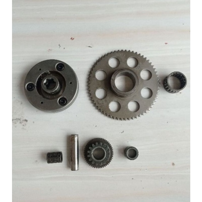 gigi stater pengantar rc100  sprinter tornado GX  bravo