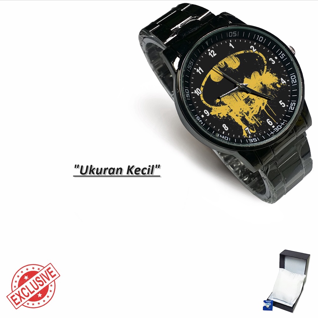 Jam Tangan Rantai Couple BATMAN FOREVER (Limited Edition)