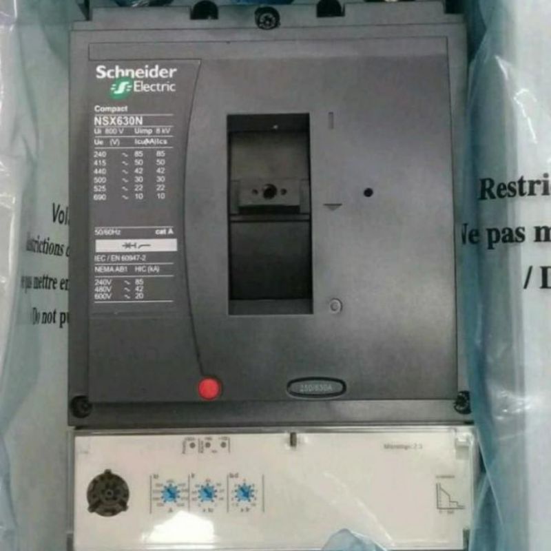 MCCB SCHNEIDER NSX 630N 3p 630A