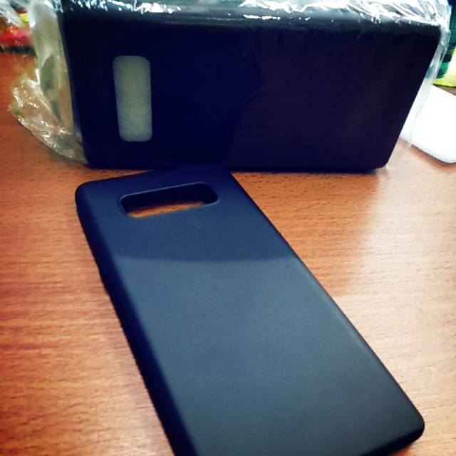 Softcase mate doft hitam samsung note 8