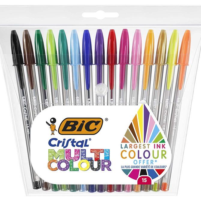 

Open DS] BIC Cristal Multi Colour set (15 pens)