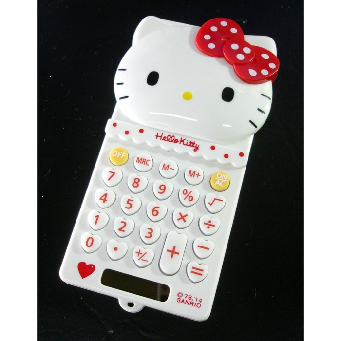 

Dijual Kalkulator Hello kitty Kalkulator kartun calculator Hello kitty KT966 - Putih Diskon