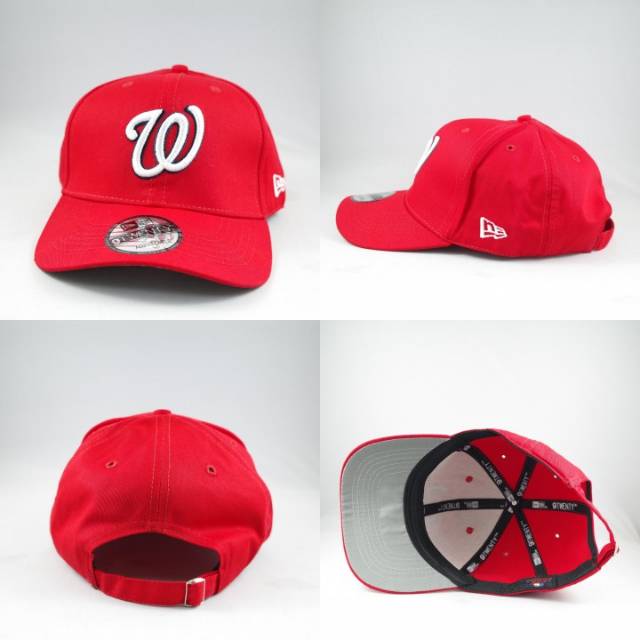 TOPI SNAPBACK WASHINGTON 9FIFTY MERAH