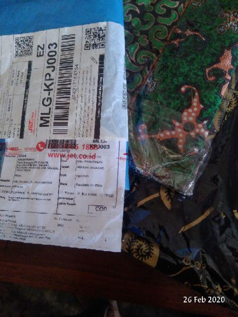 Bswart Batik Hrb026 Kenongo Hem Pendek Padi Pekalongan M L Xl Batik Pria Murah Modern Grosir