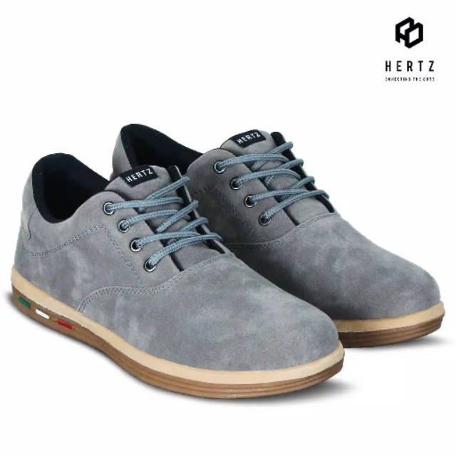 Sepatu Kasual Pria H 2495 Model Terbaru Brand Hertz Sepatu Santai Cowok Harga Murah Berkualitas