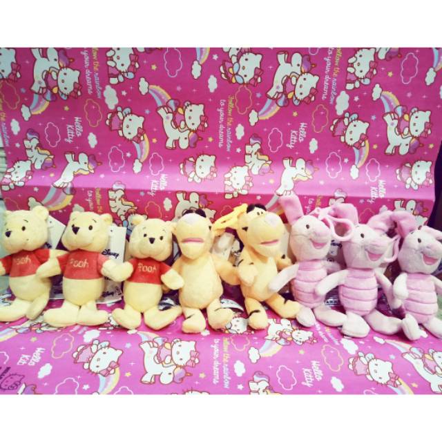 Keyring Winnie the Pooh,  Piglet,  Tiger Disney