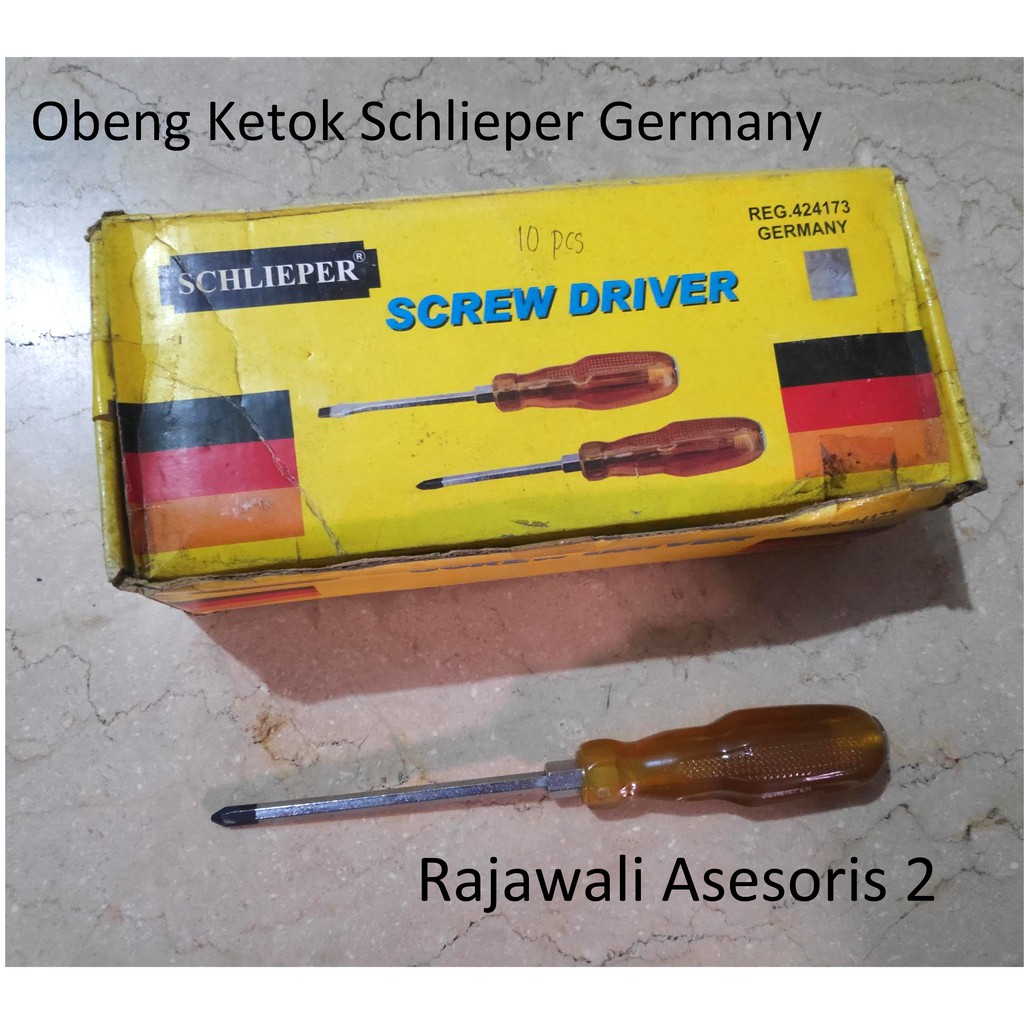 Obeng Ketok Plus Schlieper Germany Ukuran 6 Inch