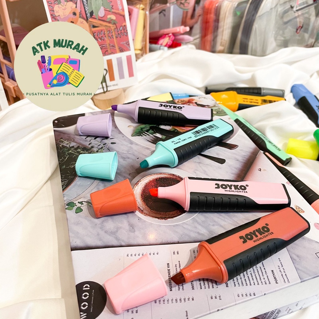 

highlighter joyko standard murah bagus imut alat tulis kantor terjangakau souvernir kado unik